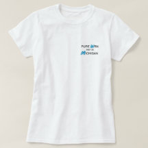 Camiseta femenina WRN en Michigan