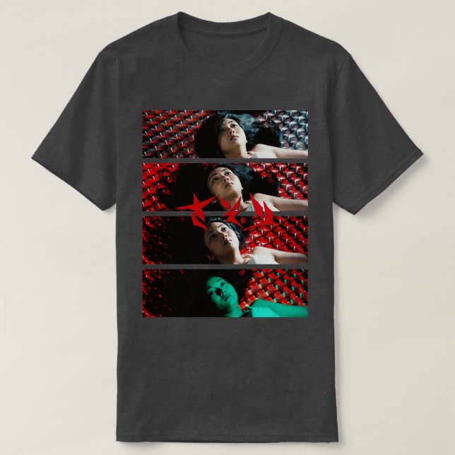 Camiseta Femenino de Escorpión Escorpión y caligrafía (Diseño del anverso)