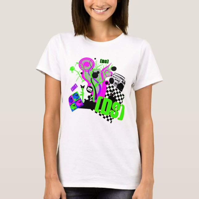 Camiseta Femenino retro del DS (Anverso)