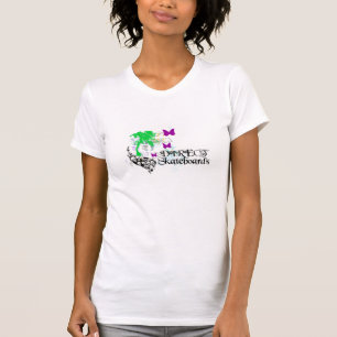 Camiseta Femenino verde verdoso del DS