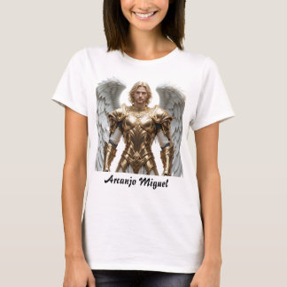 Camiseta Feminina Básica Arcanjo Miguel