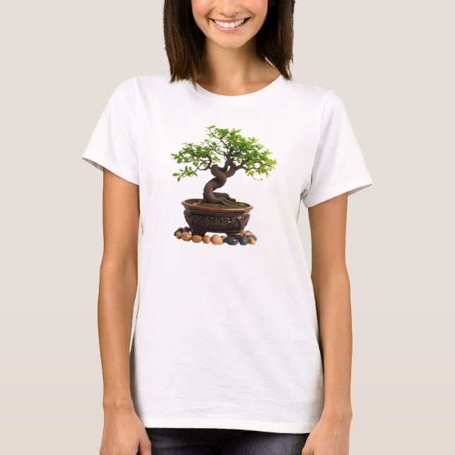 Camiseta Feminina Básica Bonsai-1 (Anverso)