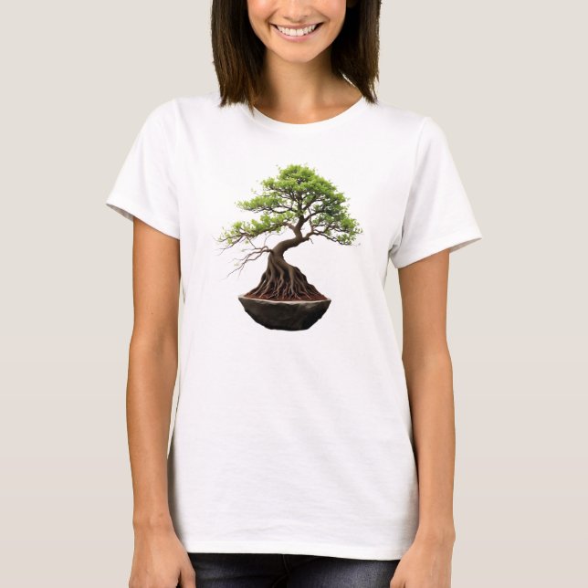 Camiseta Feminina Básica Bonsai-9 (Anverso)
