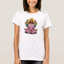 Camiseta Feminina Básica Meditação-7