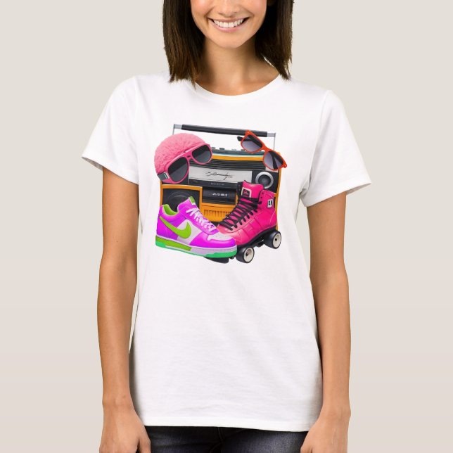 Camiseta Feminina Básica Retrô-10 (Anverso)