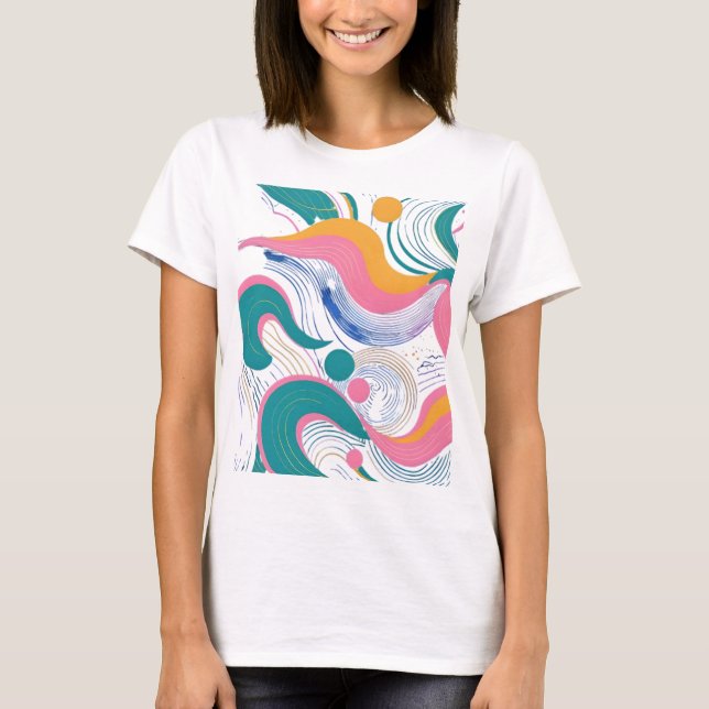 Camiseta Feminina Básica Retrô-7 (Anverso)