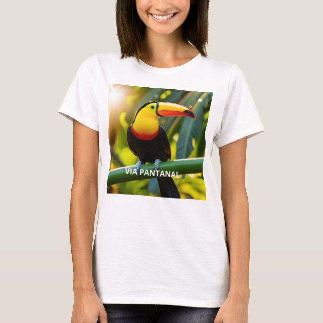 Camiseta Feminina Básica Tucano (Anverso)
