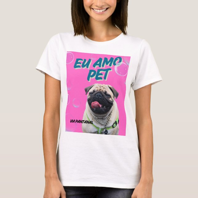 Camiseta Feminina Básica Via Pantanal Pet1 (Anverso)