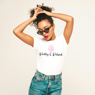 Camiseta Feminina "Bonito y aguda"