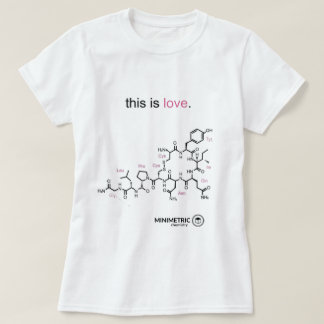 camiseta feminina - chemistry