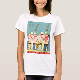 Camiseta Feminina de Capoeira: Cais