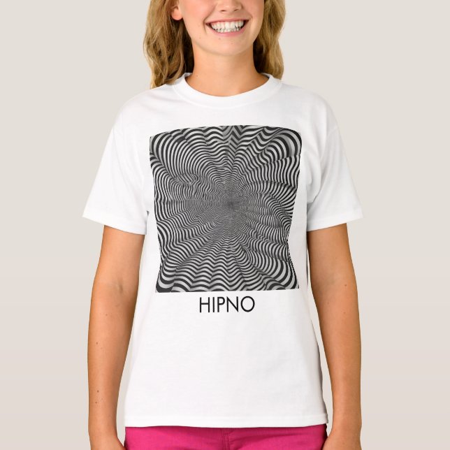 Camiseta Feminina juvenil Básica Hipno (Anverso)