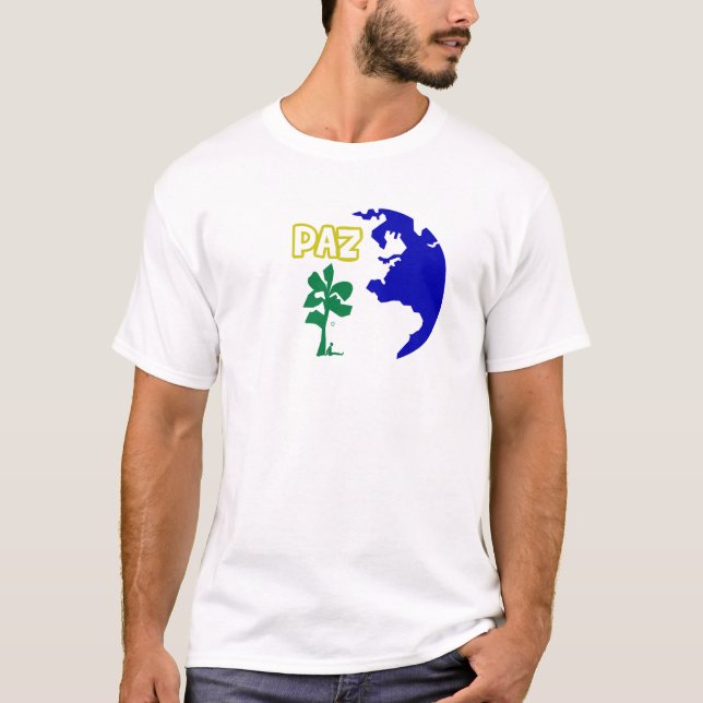 Camiseta Feminina Paz 003 (Anverso)