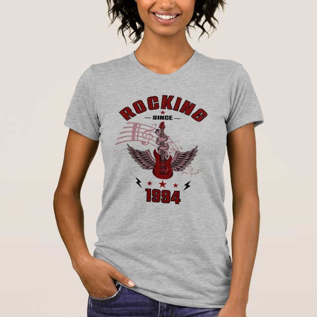 Camiseta feminina ROCKING (Anverso)