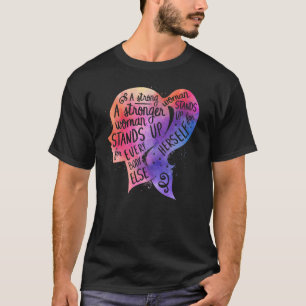 Camiseta Feminismo cita fuerte derechos de la mujer empoder