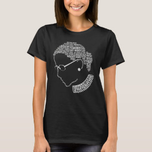 Camiseta Feminismo cita la verdad poderosa y libre de derec