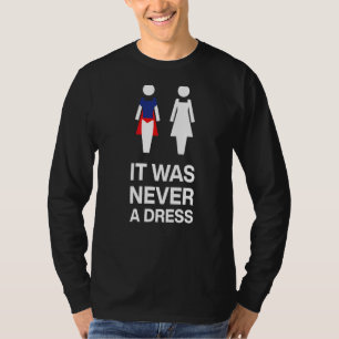 Camiseta Feminismo de igualdad Nunca Fue Un Vestido 3