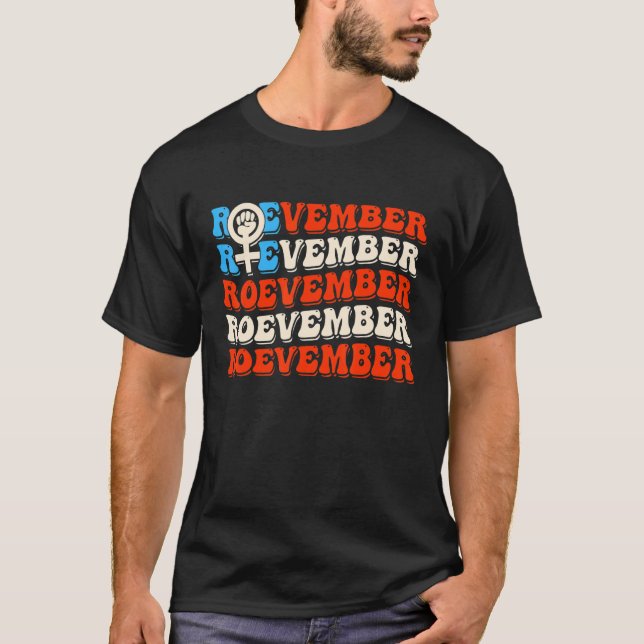 Camiseta Feminismo de la bandera estadounidense de noviembr (Anverso)