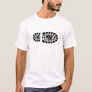 Camiseta Feminismo del final (logotipo oscuro)