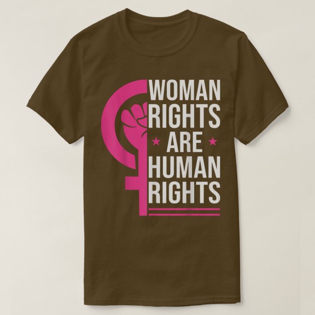 Camiseta Feminismo Empoderamiento de las mujeres Derechos I (Diseño del anverso)