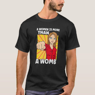 Camiseta Feminismo Empoderamiento Femenino Elección Pro Abo