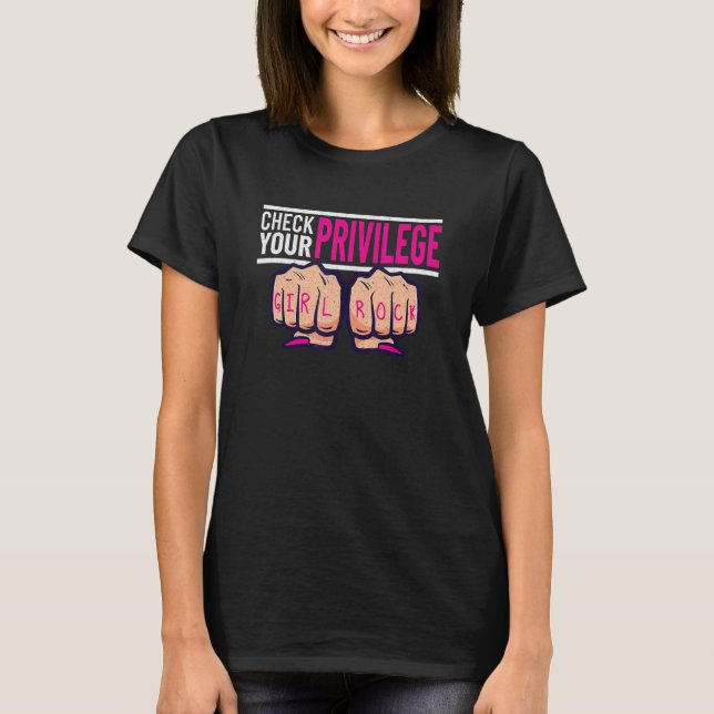Camiseta Feminismo Empoderamiento Femenino Elección Pro Abo (Anverso)