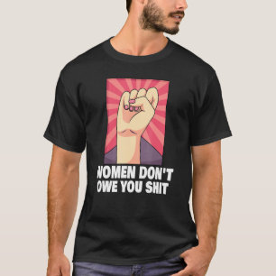 Camiseta Feminismo Empoderamiento Femenino Elección Pro Abo