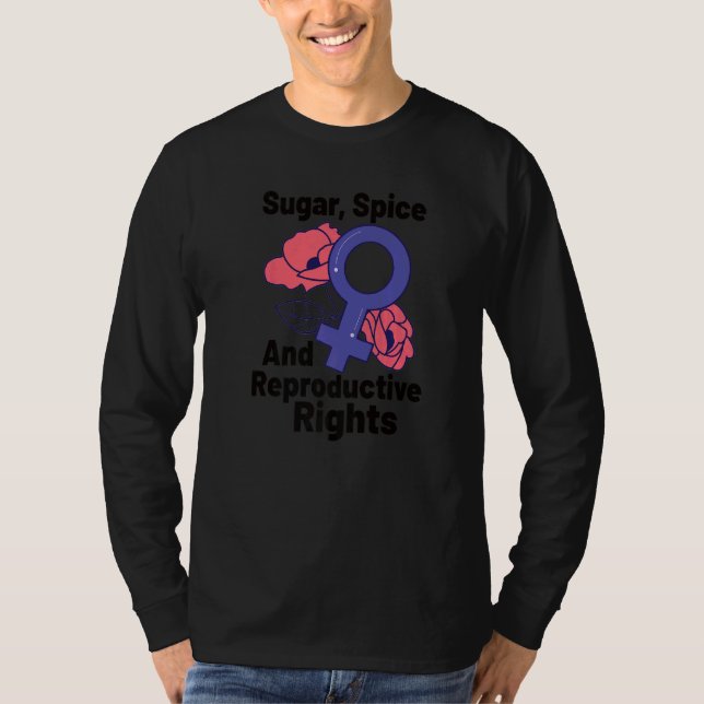 Camiseta Feminismo Empoderamiento Femenino Elección Pro Abo (Anverso)