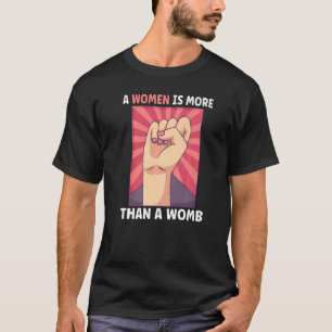 Camiseta Feminismo Empoderamiento Femenino Elección Pro Abo