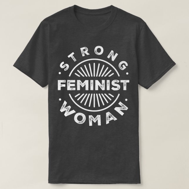 Camiseta Feminismo femenino fuerte5600  (Diseño del anverso)
