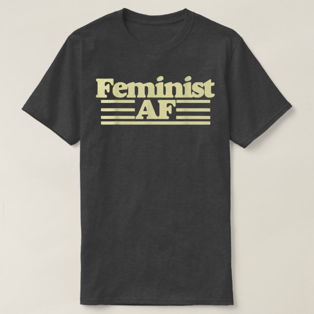 Camiseta Feminismo Feminista Af con retro 701420  (Diseño del anverso)