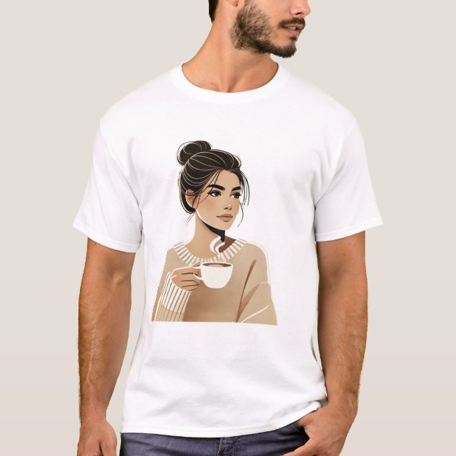 Camiseta feminismo feminista, poder chica, derechos de la m (Anverso)