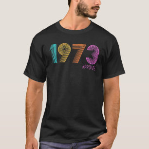 Camiseta Feminismo feminista pro aborto pro retro de 1973