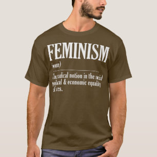 Camiseta Feminismo La noción radical Mujeres Feministas