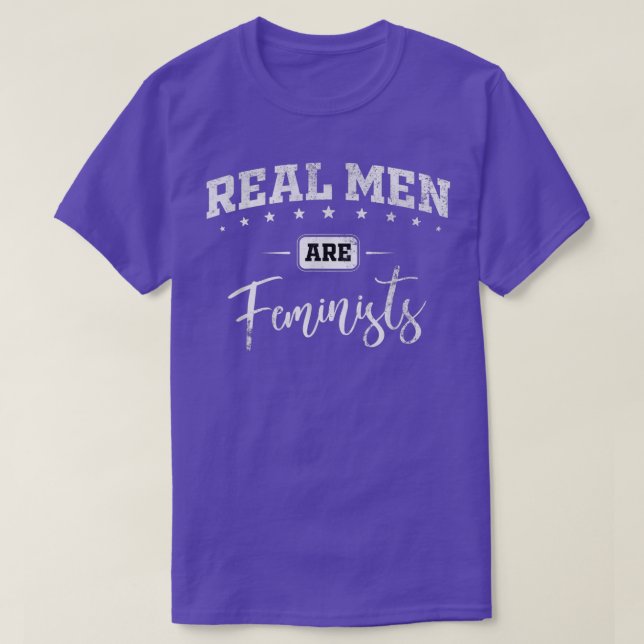 Camiseta Feminismo Los Derechos Humanos Y Los Hombres De Ve (Diseño del anverso)