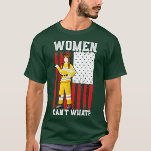 Camiseta Feminismo Mujeres bomberas