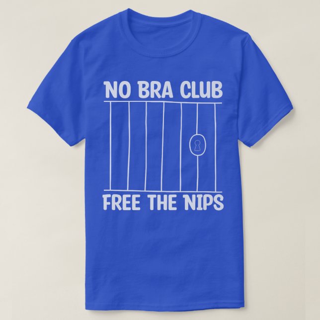 Camiseta Feminismo No Bra Club Free The Nips1300 (Diseño del anverso)