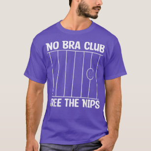 Camiseta Feminismo No Bra Club Liberar A Los Nips