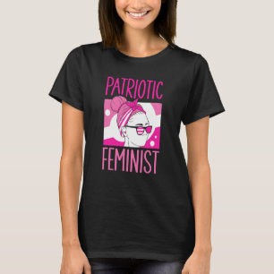 Camiseta Feminismo patriótico feminista Derechos de la muje