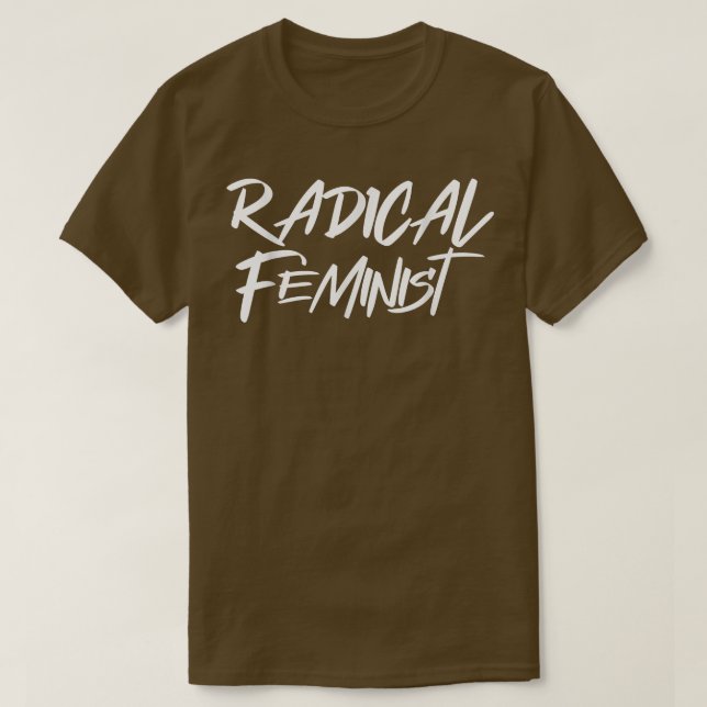 Camiseta Feminismo radical Cita De Derechos De La Mujer Par (Diseño del anverso)