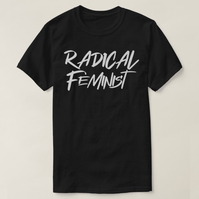 Camiseta Feminismo radical Cita De Derechos De La Mujer Par (Diseño del anverso)