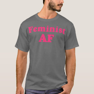 Camiseta Feminist Af Feminism Retro Style1413 