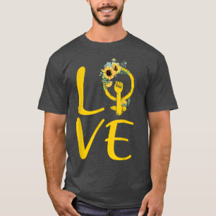 Camiseta Feminist Feminism Symbol Womens Rights 1578 