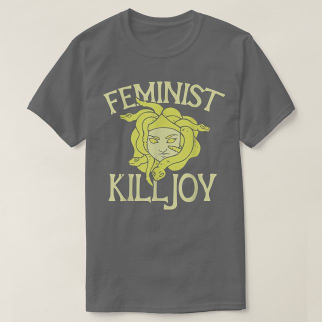 Camiseta Feminist Killjoy T Medusa Feminism Art Tee 1712  (Diseño del anverso)