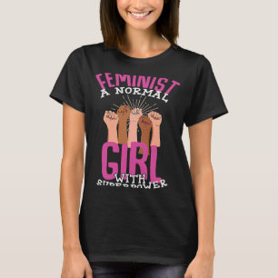Camiseta Feminist Love Priness Fairness Sisteridad
