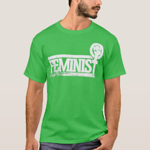 Camiseta Feminist Vintage Feminism symbol
