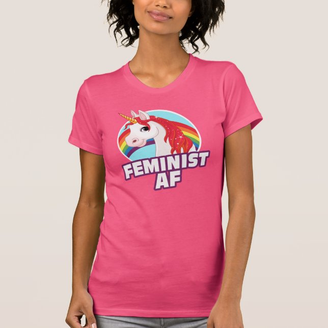 CAMISETA FEMINISTA AF (Anverso)