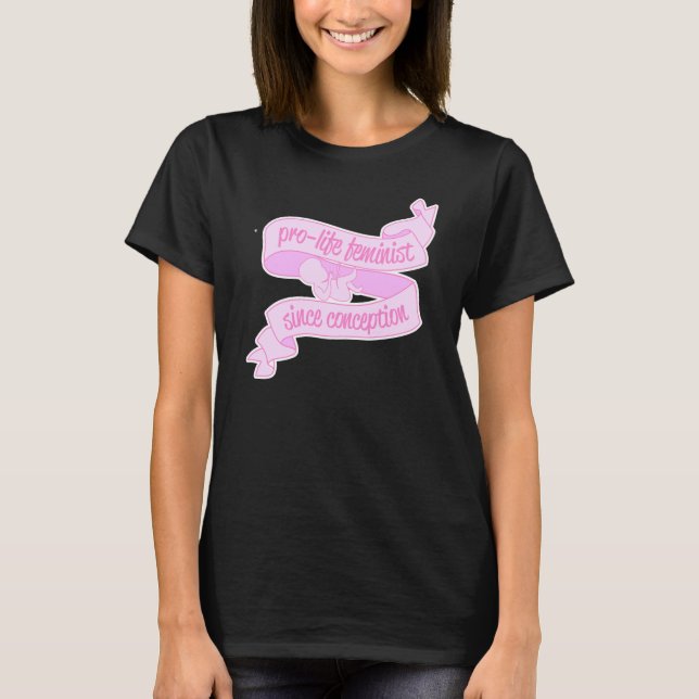 Camiseta feminista antiabortista (Anverso)