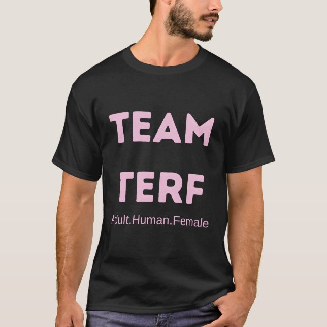 Camiseta Feminista de Team Terf Hu (Anverso)
