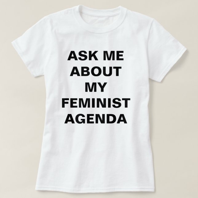 Camiseta feminista divertida (Diseño del anverso)